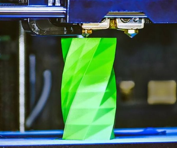 3D printer head building up structure