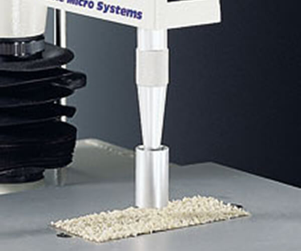 Cylinder Probe Breadcrumb Compressibility test