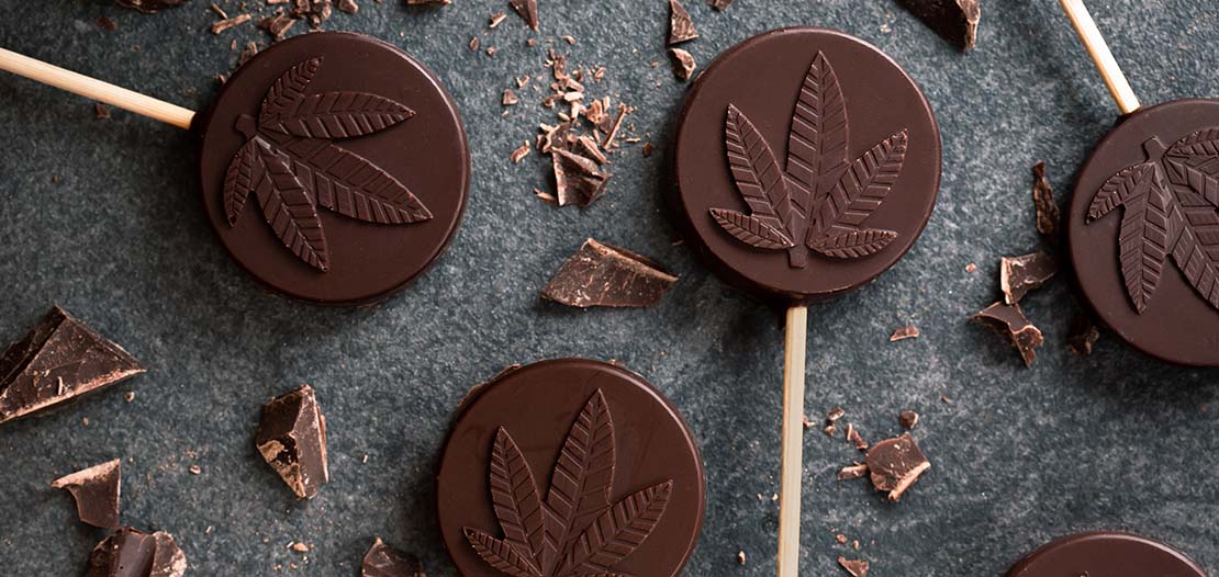 Cannabis (CBD) in chocolate