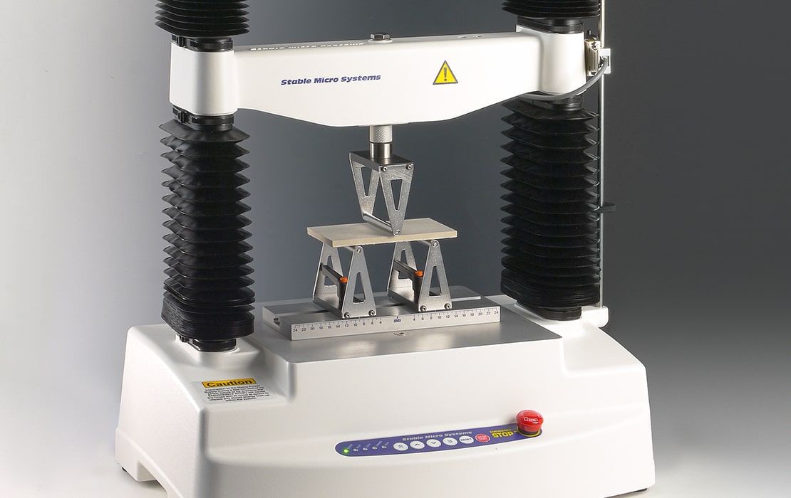 Ceramscan with sample