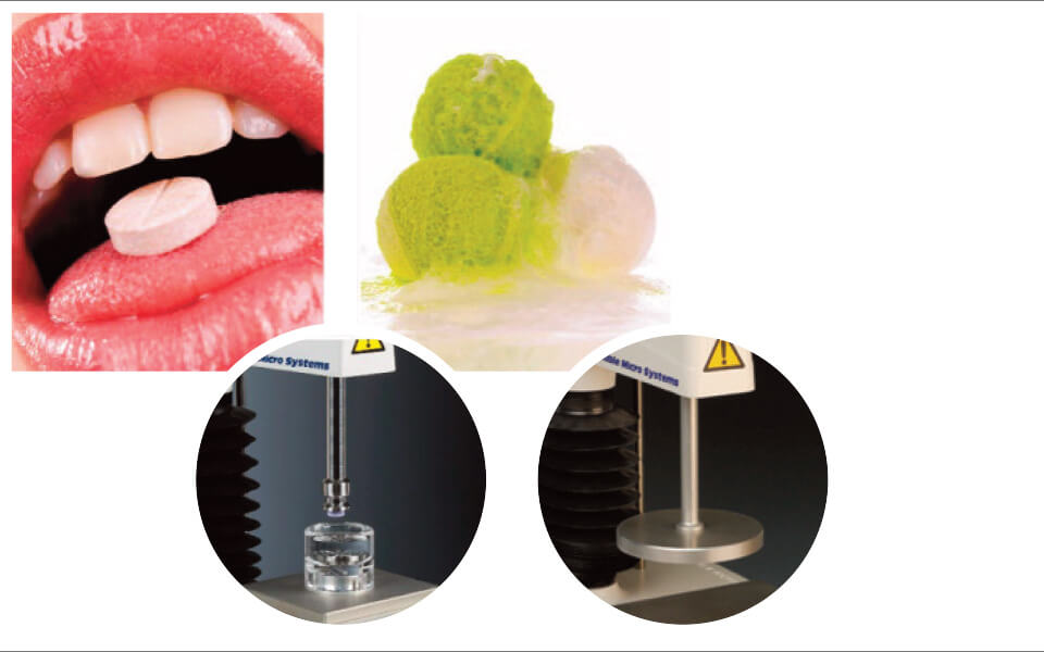 Disintegration measurement applications using the TA.XTplus Texture Analyser