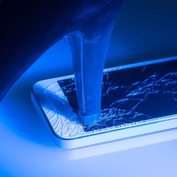 Example of rupture force