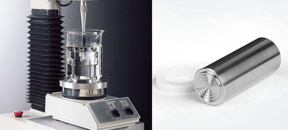 Mucoadhesion Rig on the TA.XTplusC Texture Analyser, gel muchoadhesion probe