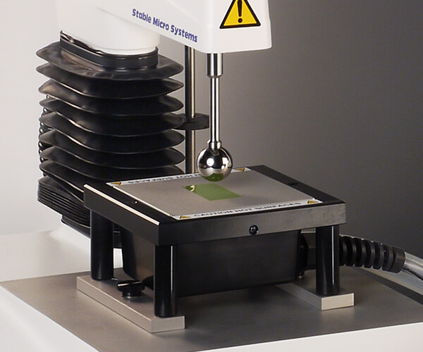 Adhesion test using a Peltier Plate