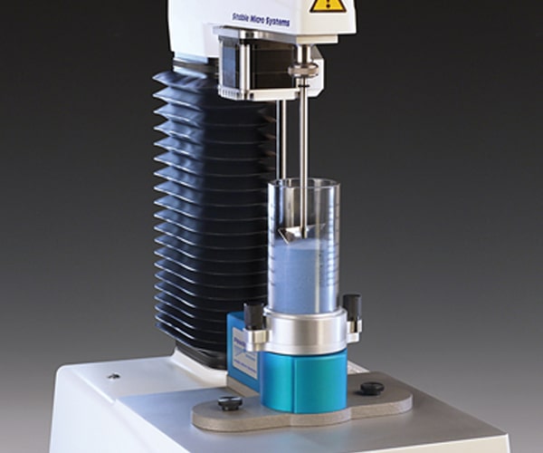 The Powder Flow Analyser on the TA.XTplusC Texture Analyser