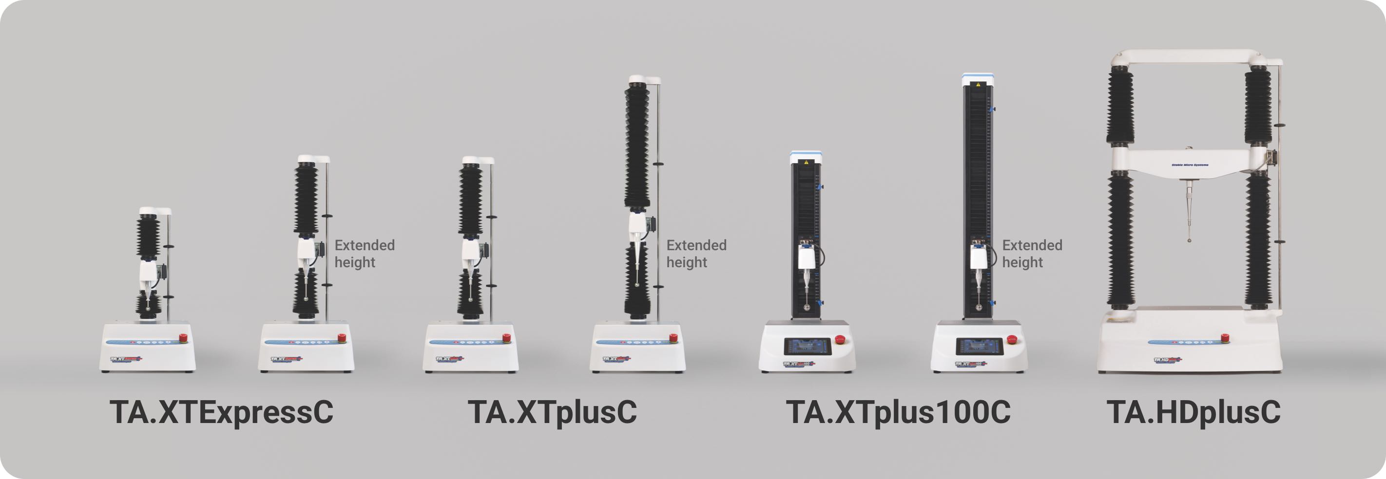The Connect Texture Analyser range