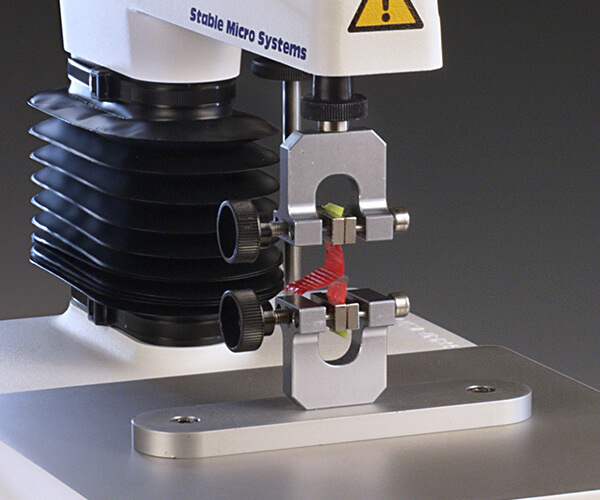 Tensile test of packaging seal