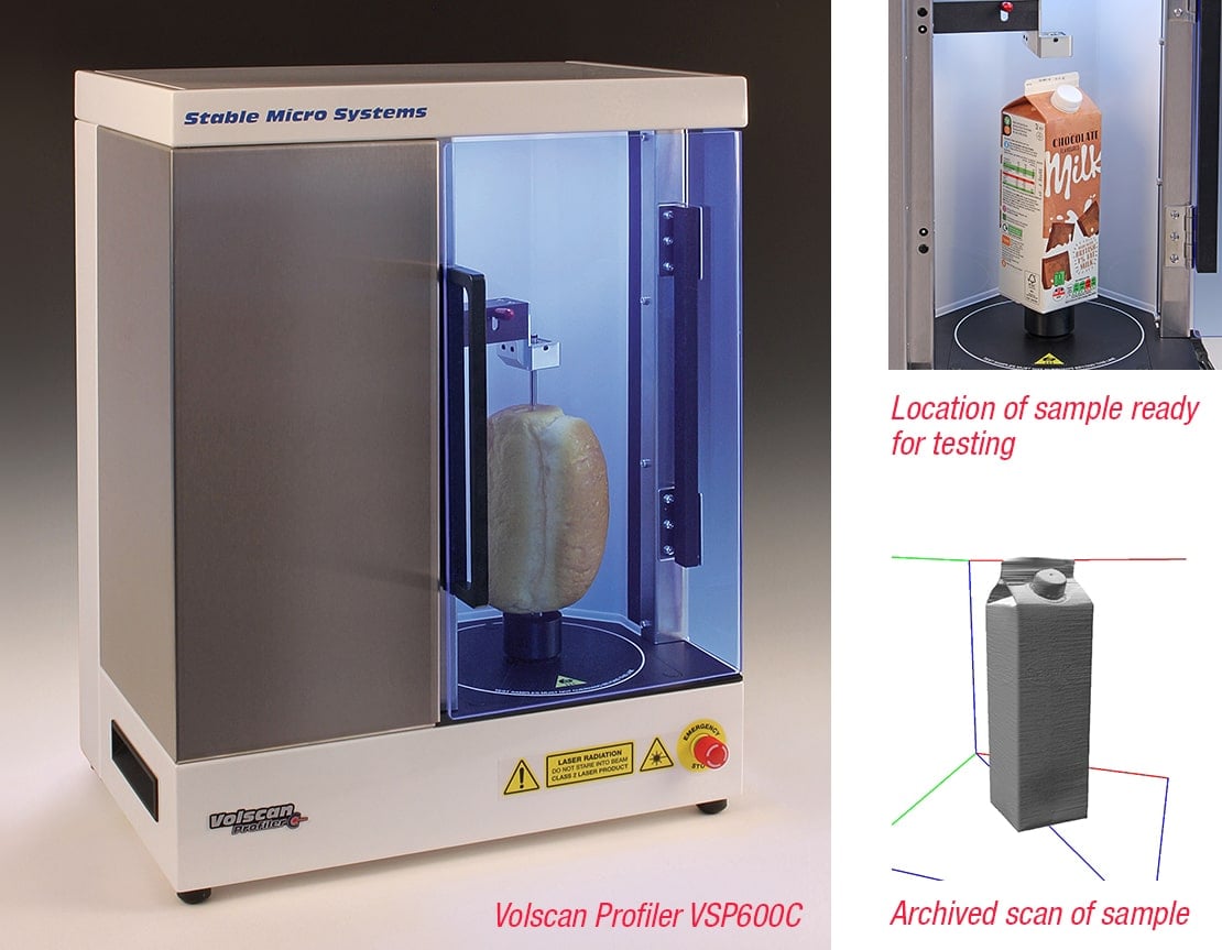 VolScan Profiler with sample and scan